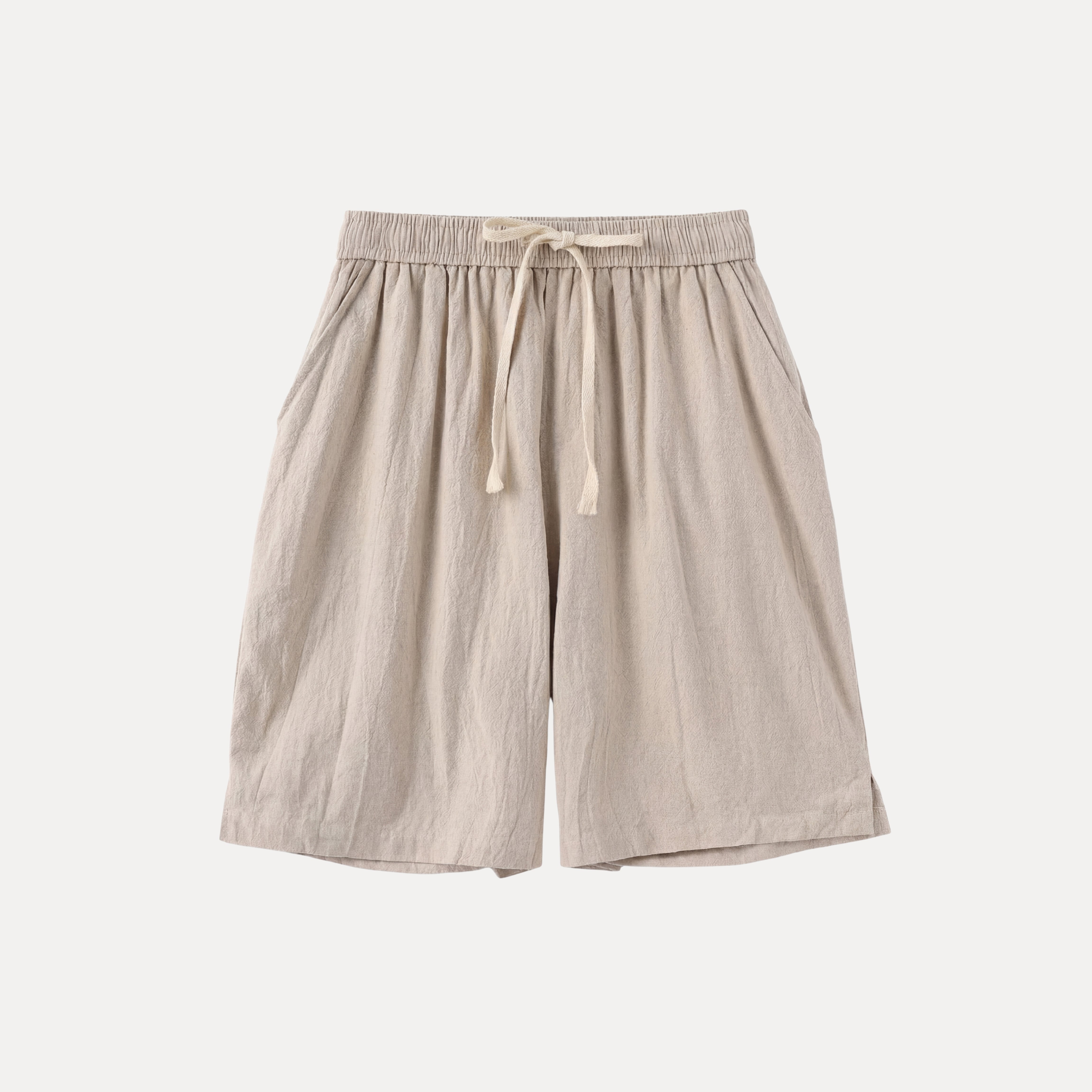 Relaxed Linen Shorts