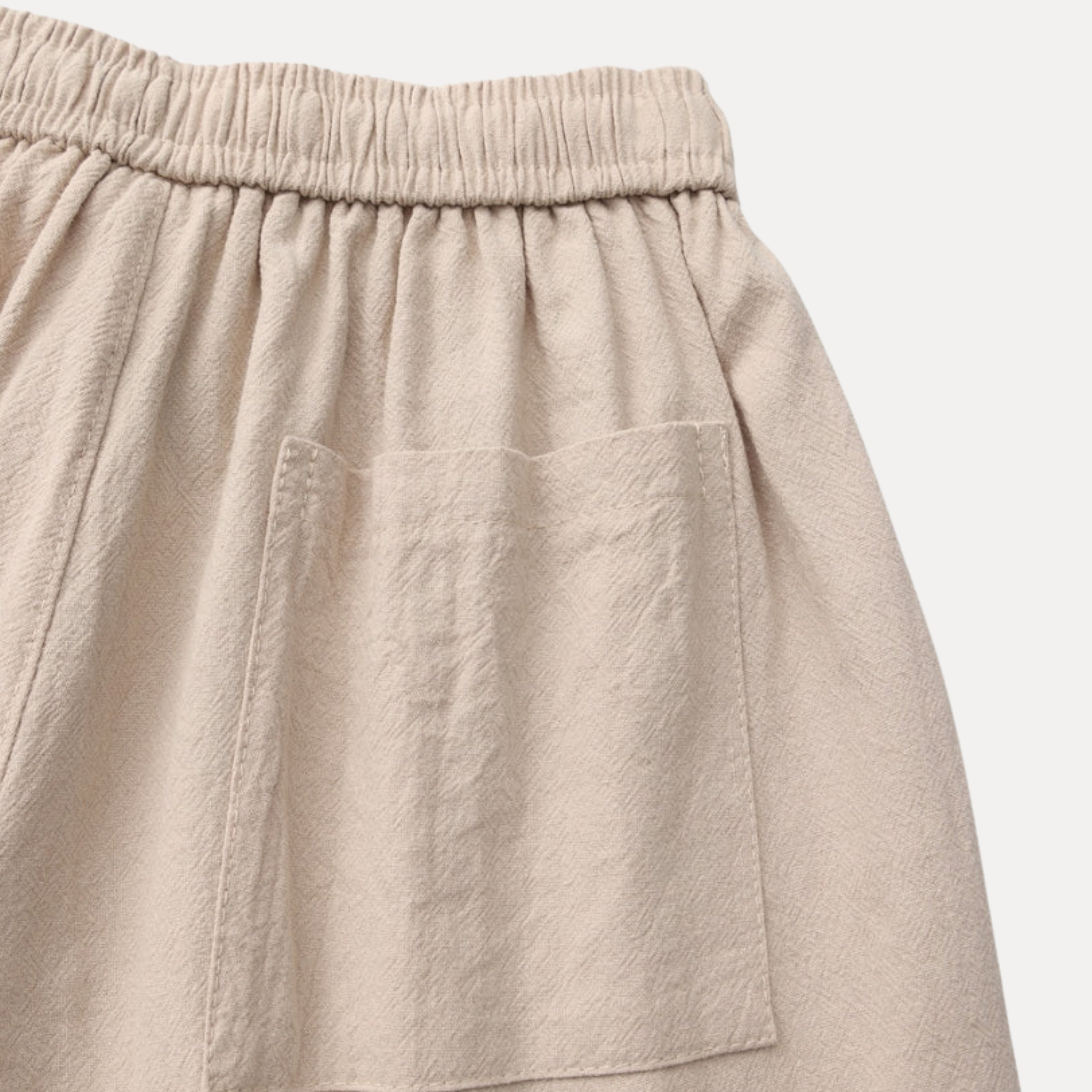 Relaxed Linen Shorts