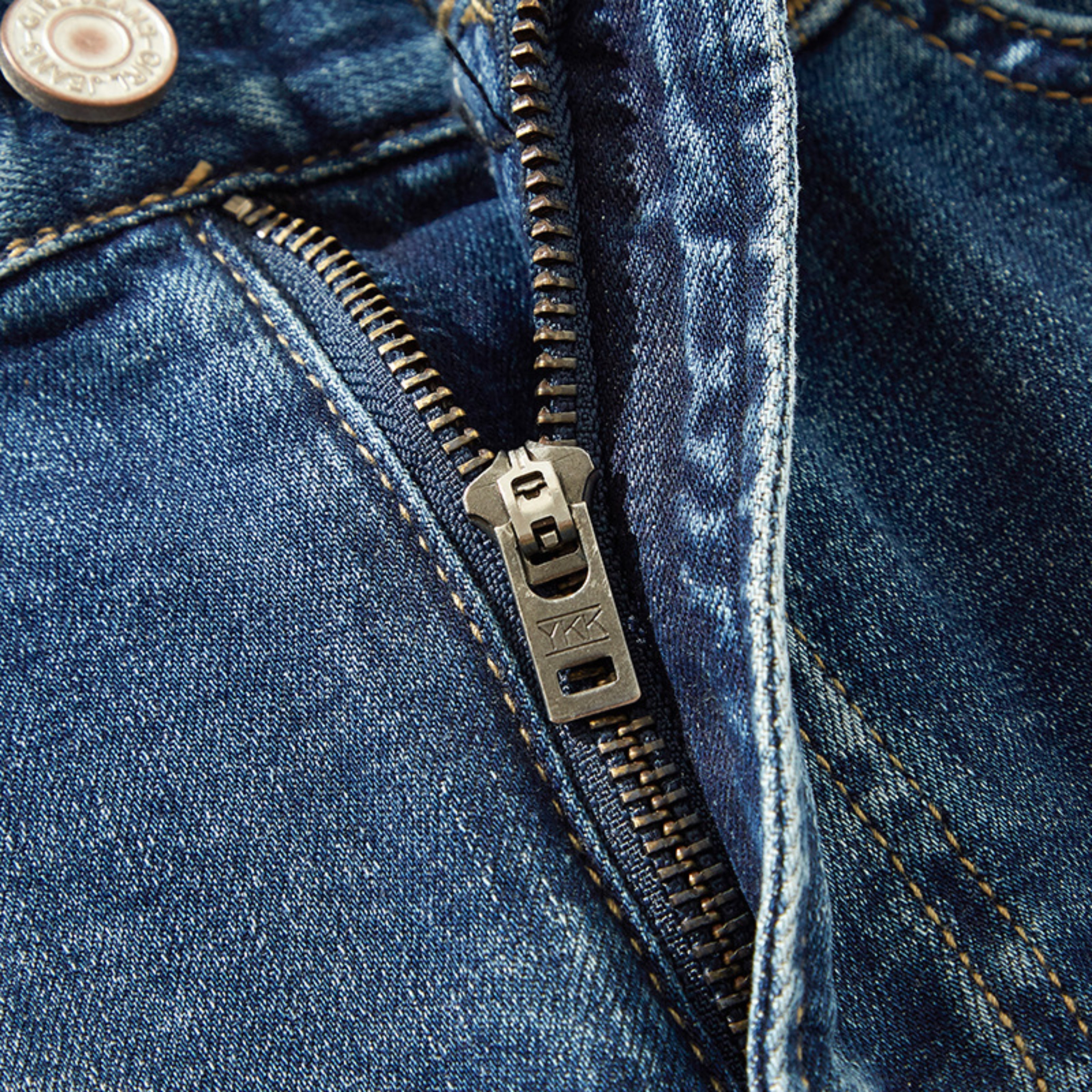 Classic Blue Straight Jeans